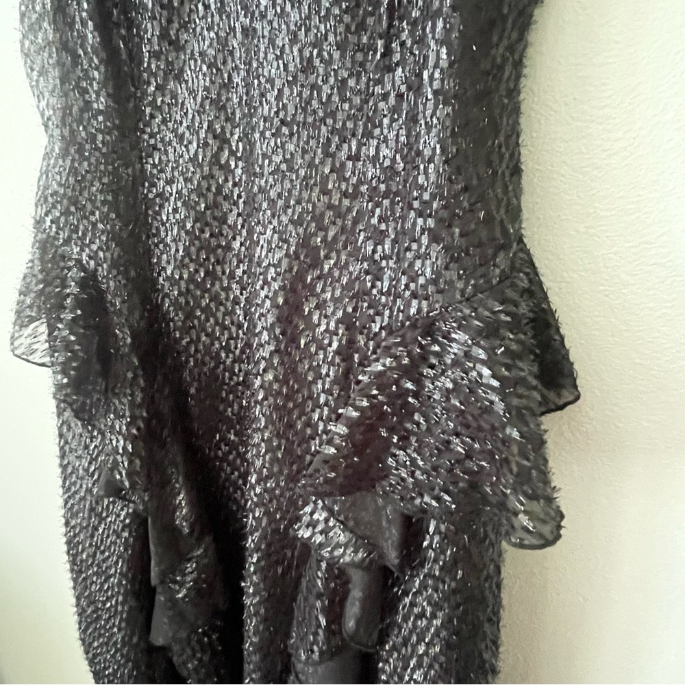 1. State black metallic midi dress - Picture 7 of 10